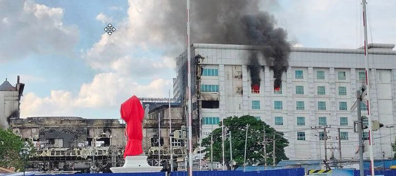 据柬媒消息，12月29日下午3点半，波贝又有一家赌场发生火灾