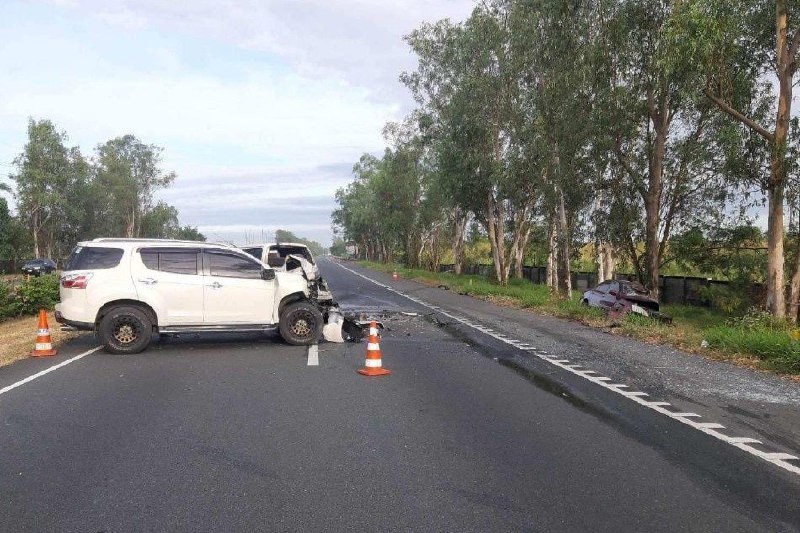 周六上午，三辆汽车在北吕宋高速公路(NLEX)邦板牙省(Pampanga)Mexico镇路段发生交通事故，导致三人死亡。
