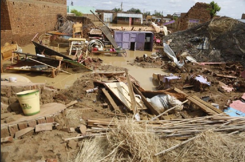 苏丹洪灾已致79人死亡 逾万房屋毁损