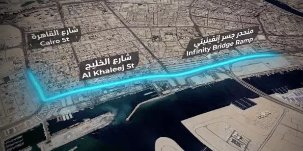 迪拜将建造一条1.6公里长的隧道