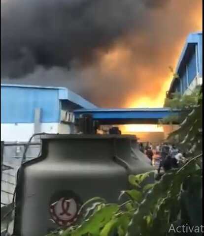 【视频】突发！一家制衣厂大火，已致一名工人身亡