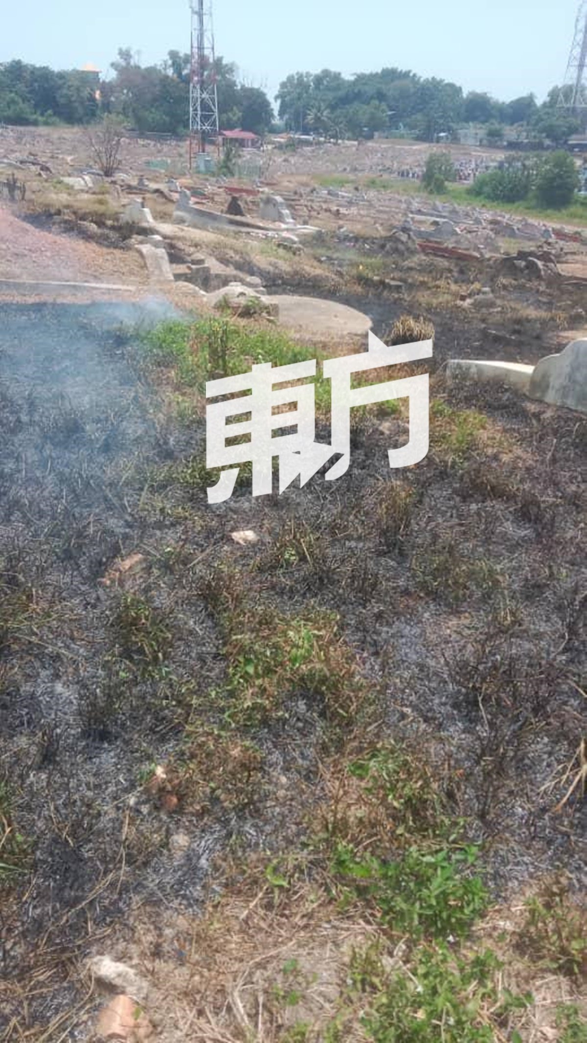 酷热天气碰上清明节　华人义山管委会促燃烧祭品时小心火患